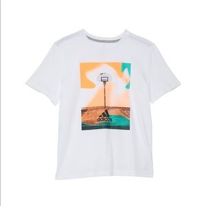 Boy’s Adidas Make the Shot Short Sleeve Tee size medium